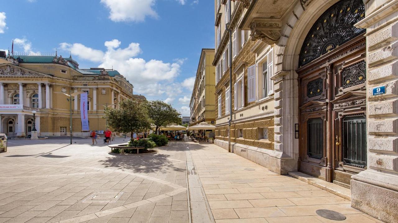 Apartments Art Teatro Rijeka Dış mekan fotoğraf